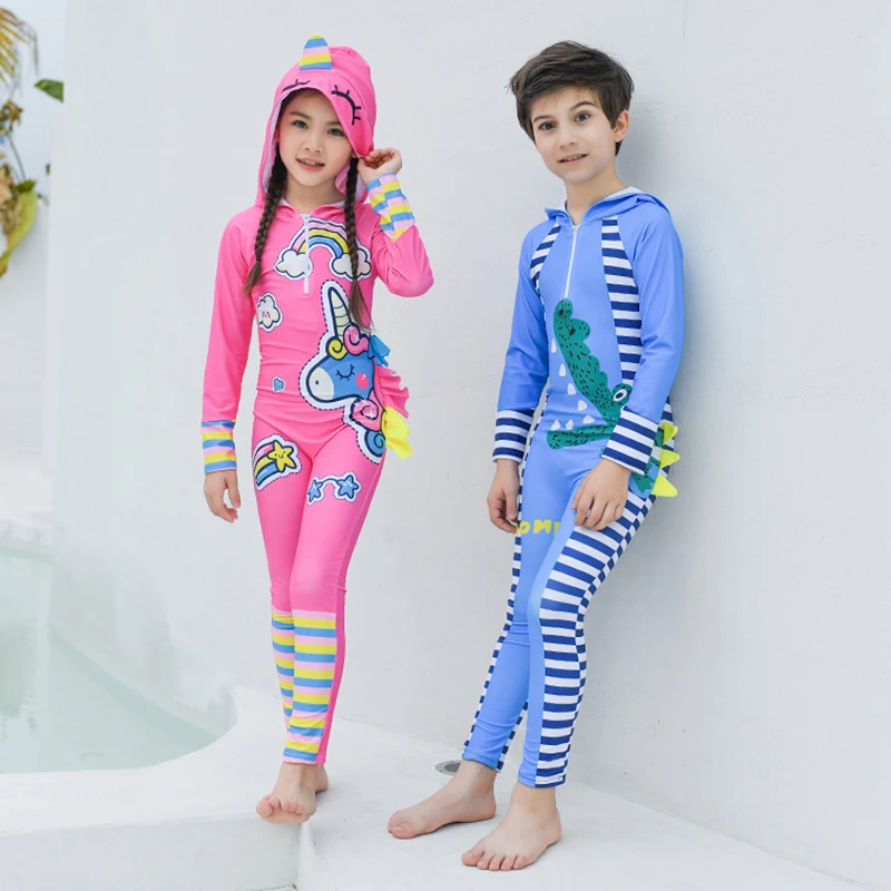 UPF 50+ Full Rash Guard for kids with Hood Long Sleeve One Piece Swimsuit Children Beach Surf Suit quick dry boys girls dinosaur
UPF 50+ Full Rash Guard for kids with Hood Long Sleeve One Piece Swimsuit Children Beach Surf Suit quick dry boys girls dinosaur