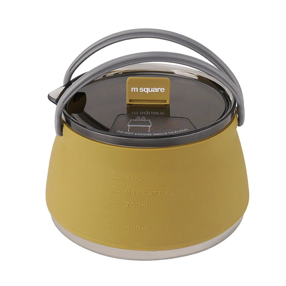 Silicone Folding Kettle Portable Field Camping Open Fire Coffee Tea Cassette Cooker Outdoor Camping Hiking Backpacking Pot
Silicone Folding Kettle Portable Field Camping Open Fire Coffee Tea Cassette Cooker Outdoor Camping Hiking Backpacking Pot
