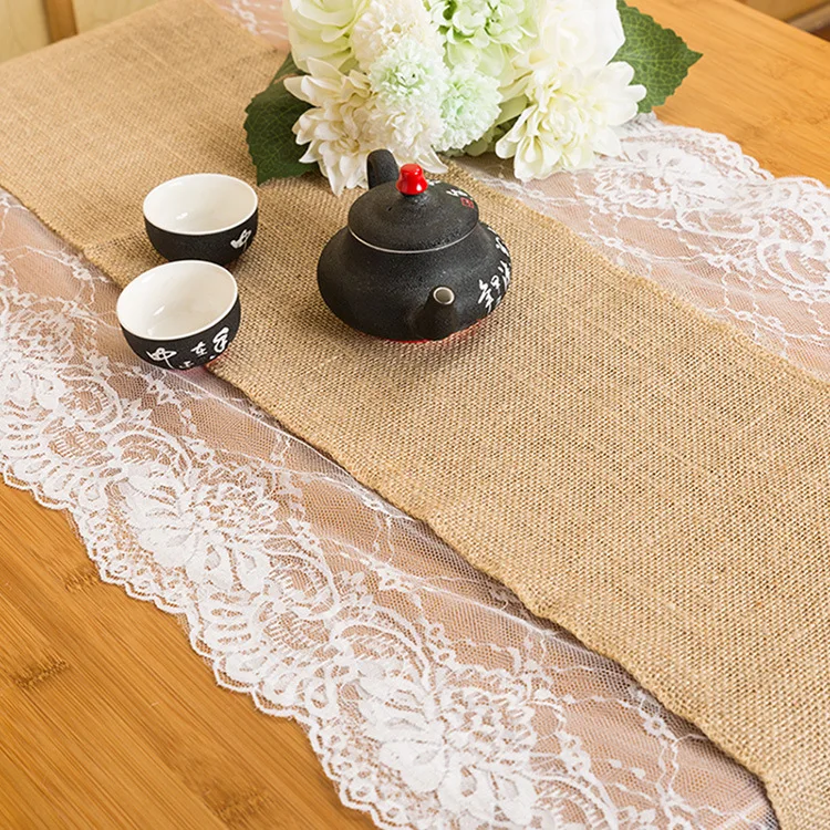 2.8meter 40cm wide Burlap Table Runner Burlap Lace Table Runner Rustic Natural Jute Hessian Table Runner for Wedding Table Decor
2.8meter 40cm wide Burlap Table Runner Burlap Lace Table Runner Rustic Natural Jute Hessian Table Runner for Wedding Table Decor