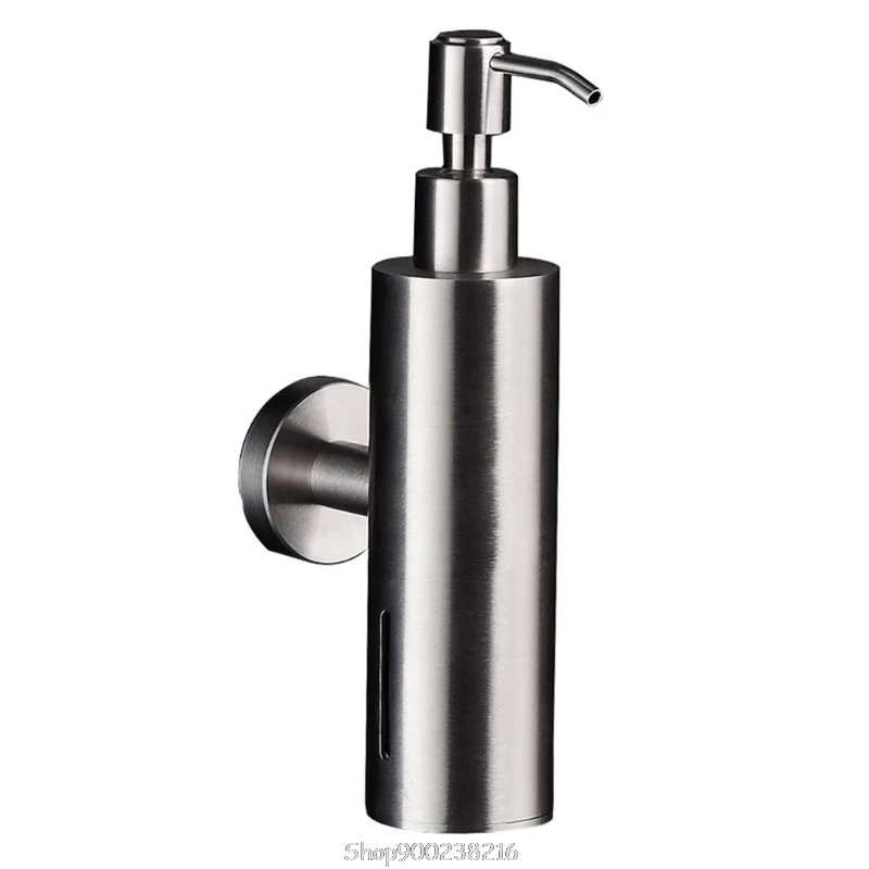 Stainless Steel Brushed Nickel Finish Soap Dispenser Bathroom Shampoo Box Wall Mounted Soap Dispenser N13 20 Dropship
Stainless Steel Brushed Nickel Finish Soap Dispenser Bathroom Shampoo Box Wall Mounted Soap Dispenser N13 20 Dropship