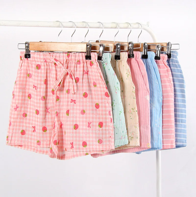 Women's Sleep Bottoms Floral Print Summer Shorts Pyjamas Ladies Full Cotton Soft Home Pajamas Pants Lounge
Women's Sleep Bottoms Floral Print Summer Shorts Pyjamas Ladies Full Cotton Soft Home Pajamas Pants Lounge