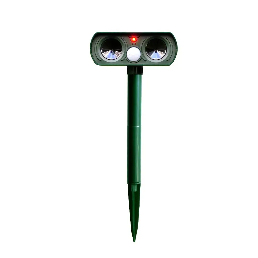Outdoor Solar Energy Ultrasonic Dog Repeller Solar Power Repeller Electronic Eco Friendly Animal Insect Yard RC-510 0.12A 0.5W
Outdoor Solar Energy Ultrasonic Dog Repeller Solar Power Repeller Electronic Eco Friendly Animal Insect Yard RC-510 0.12A 0.5W