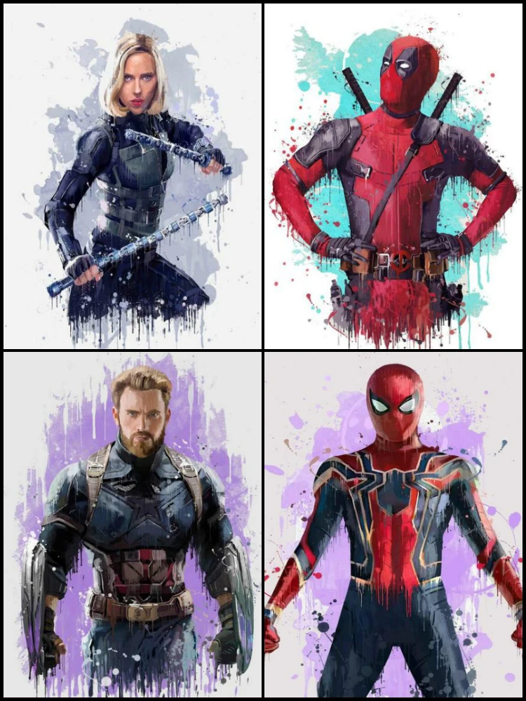 Disney Thor Spiderman Marvel Superhero Diamond Painting Diamond Mosaic Full Diamond Embroidery Cross Stitch Kits Home Decor
Disney Thor Spiderman Marvel Superhero Diamond Painting Diamond Mosaic Full Diamond Embroidery Cross Stitch Kits Home Decor