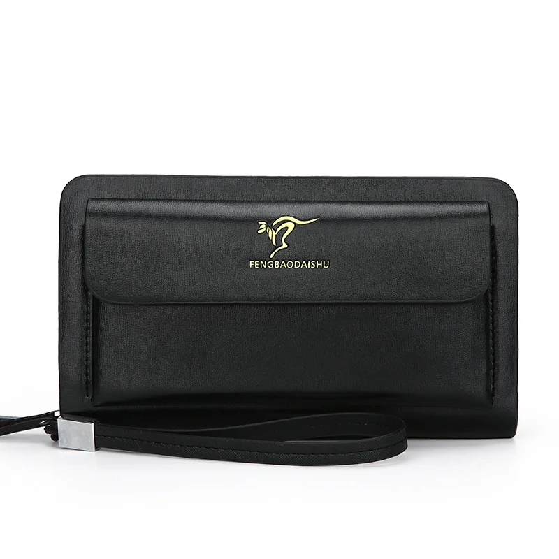 men's leather wallet Large Capacity billeteras para hombre Double Zipper Men Clutch Bag Male Business Wallet
men's leather wallet Large Capacity billeteras para hombre Double Zipper Men Clutch Bag Male Business Wallet