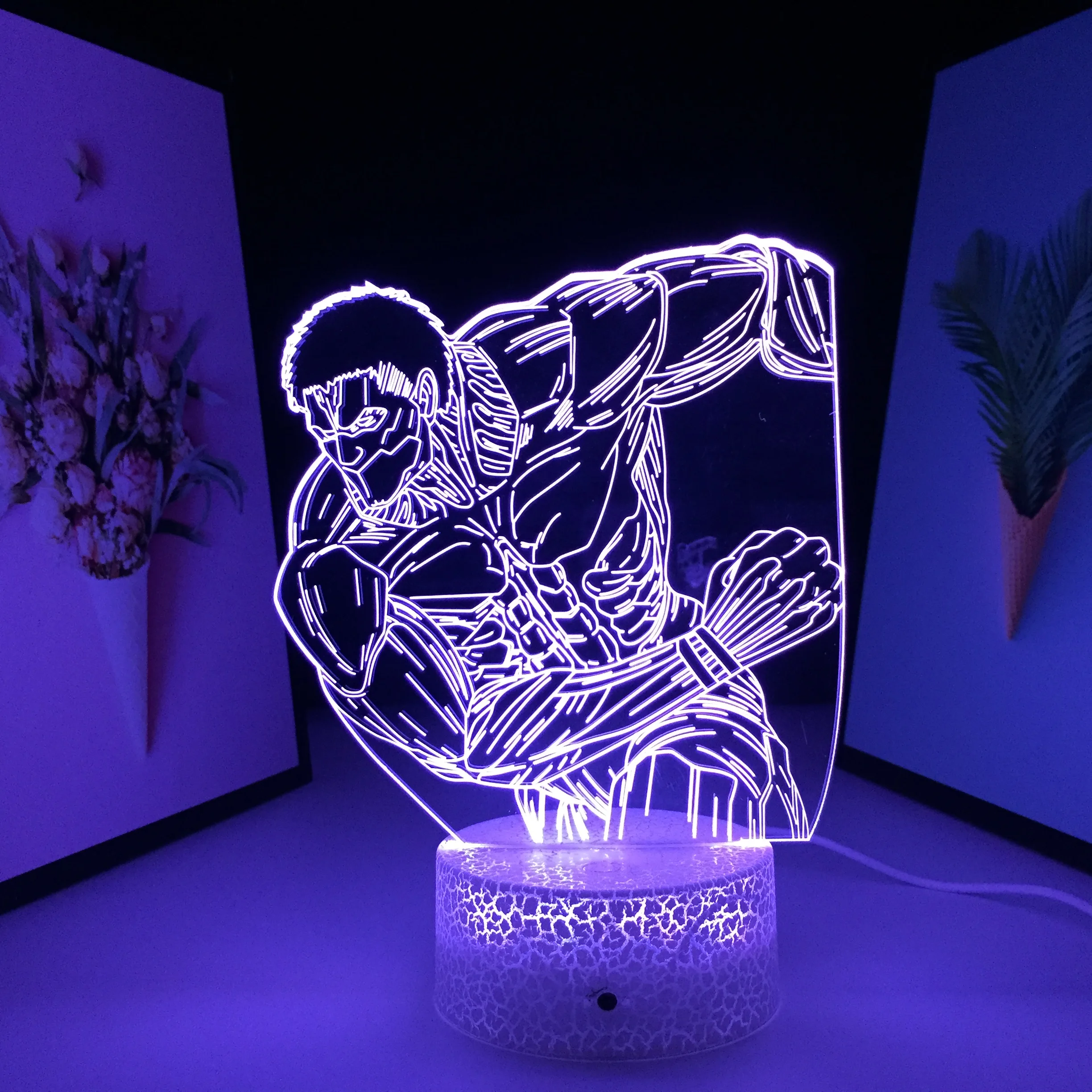 The Armoured Titan 3D LED Light Anime Attack on Titan for Bedroom Decor Light Manga Attack on Titan Birthday Gift Night Light
The Armoured Titan 3D LED Light Anime Attack on Titan for Bedroom Decor Light Manga Attack on Titan Birthday Gift Night Light