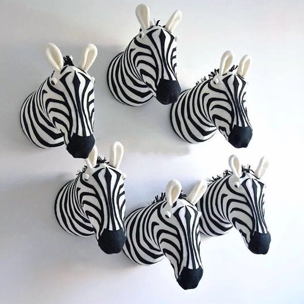 Home Decor 3D Animal Head Wall Mount Children Stuffed Toys Kids Room Wall Hanging Home Decoration Birthday Gifts Girl Room Decor
Home Decor 3D Animal Head Wall Mount Children Stuffed Toys Kids Room Wall Hanging Home Decoration Birthday Gifts Girl Room Decor