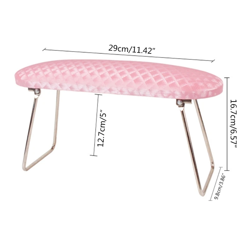 094E Leather Arm Rest Cushion Collapsible Wrist Support Hand Holder Pad Soft Pillow Stand for Manicure Nail Art Lamp Tools
094E Leather Arm Rest Cushion Collapsible Wrist Support Hand Holder Pad Soft Pillow Stand for Manicure Nail Art Lamp Tools