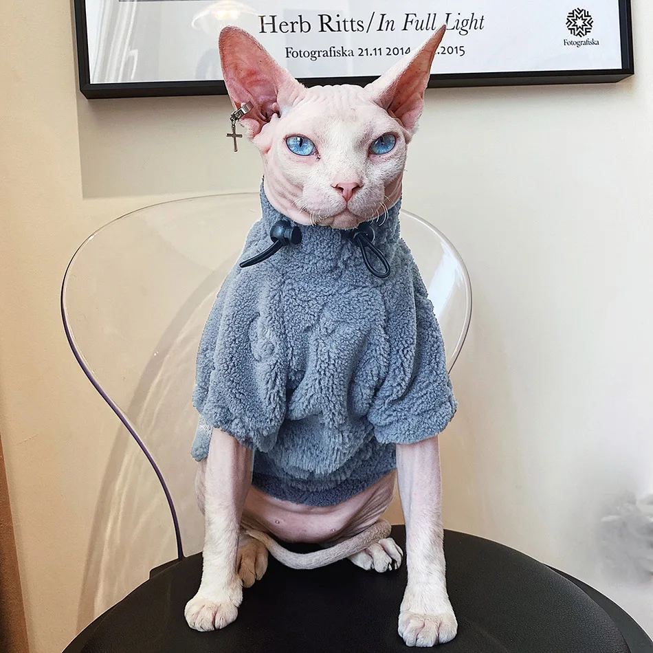 Super Warm Thick Sphinx Cat Clothes Lamb Winter Fashion Clothes For Sphints Kitten Comfort Coat Sphynx Cat Clothing Sphynxcat
Super Warm Thick Sphinx Cat Clothes Lamb Winter Fashion Clothes For Sphints Kitten Comfort Coat Sphynx Cat Clothing Sphynxcat