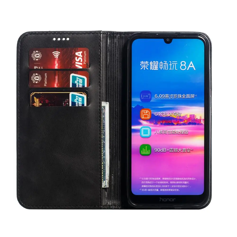 MaikcQ Strong Magnetic Leather Wallet Flip Card Slots Phone Case For Huawei Y6 Prime 2019 Y7 Prime 2019 P30 Lite Honor 8X Etc.
MaikcQ Strong Magnetic Leather Wallet Flip Card Slots Phone Case For Huawei Y6 Prime 2019 Y7 Prime 2019 P30 Lite Honor 8X Etc.