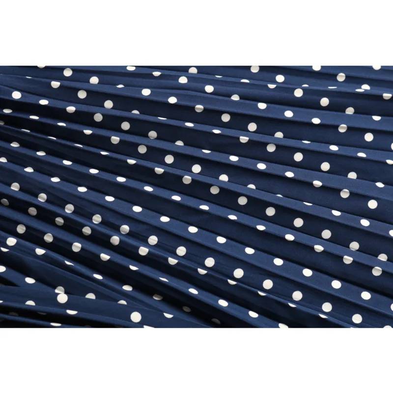 2021 Summer Dresses New vestido Mid Long Polka Dot Feifei Short Sleeve Lace Up Pleated A-line Casual Style Dress For Women Robe 
2021 Summer Dresses New vestido Mid Long Polka Dot Feifei Short Sleeve Lace Up Pleated A-line Casual Style Dress For Women Robe
