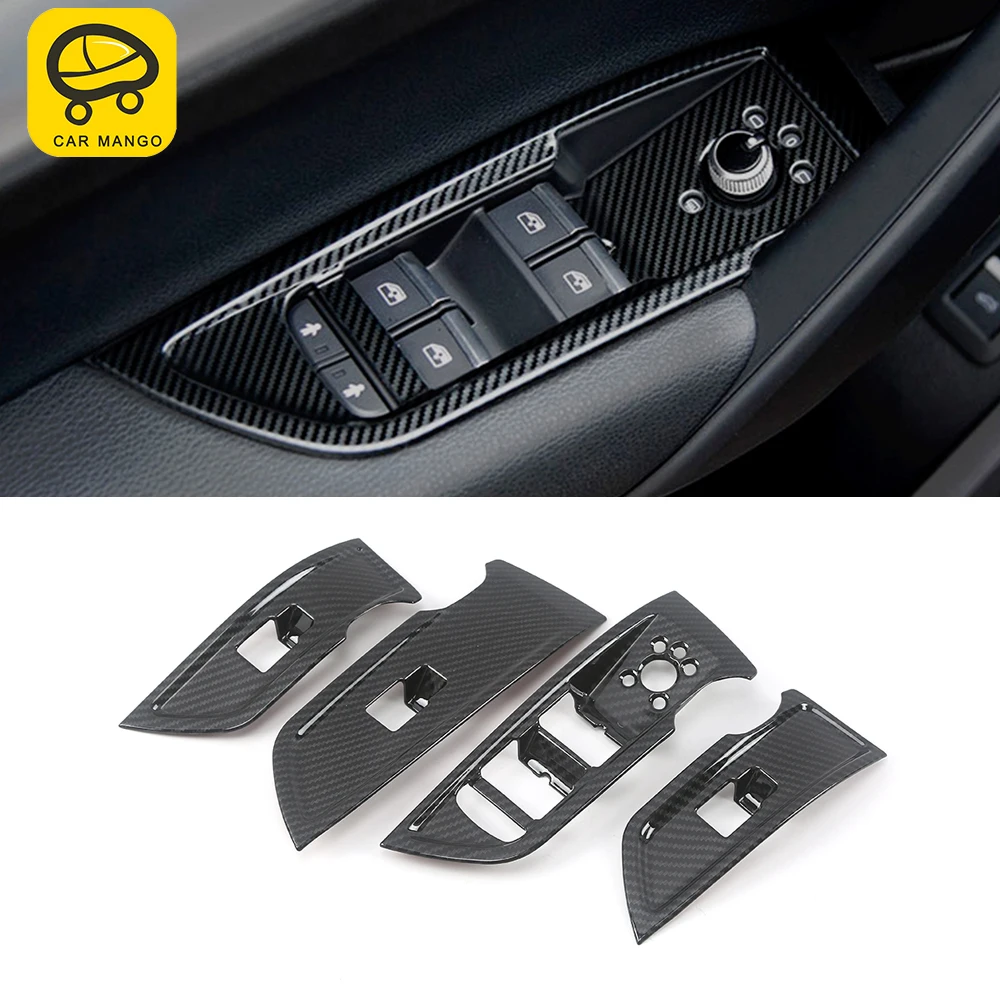 Автомобильные аксессуары CARMANGO, кнопка подъема окон, фоторамка, наклейка, украшение для Audi Q5 FY 2017-2021 
Автомобильные аксессуары CARMANGO, кнопка подъема окон, фоторамка, наклейка, украшение для Audi Q5 FY 2017-2021