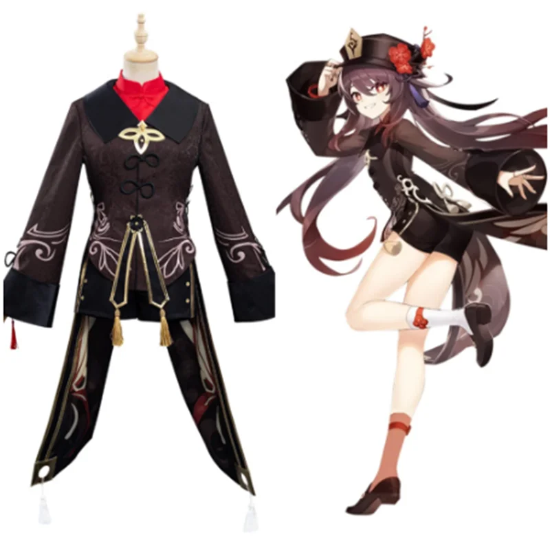 Anime Genshin Impact Hu Tao Cosplay Costume Outfit Uniform Halloween Carnival Suit
Anime Genshin Impact Hu Tao Cosplay Costume Outfit Uniform Halloween Carnival Suit
