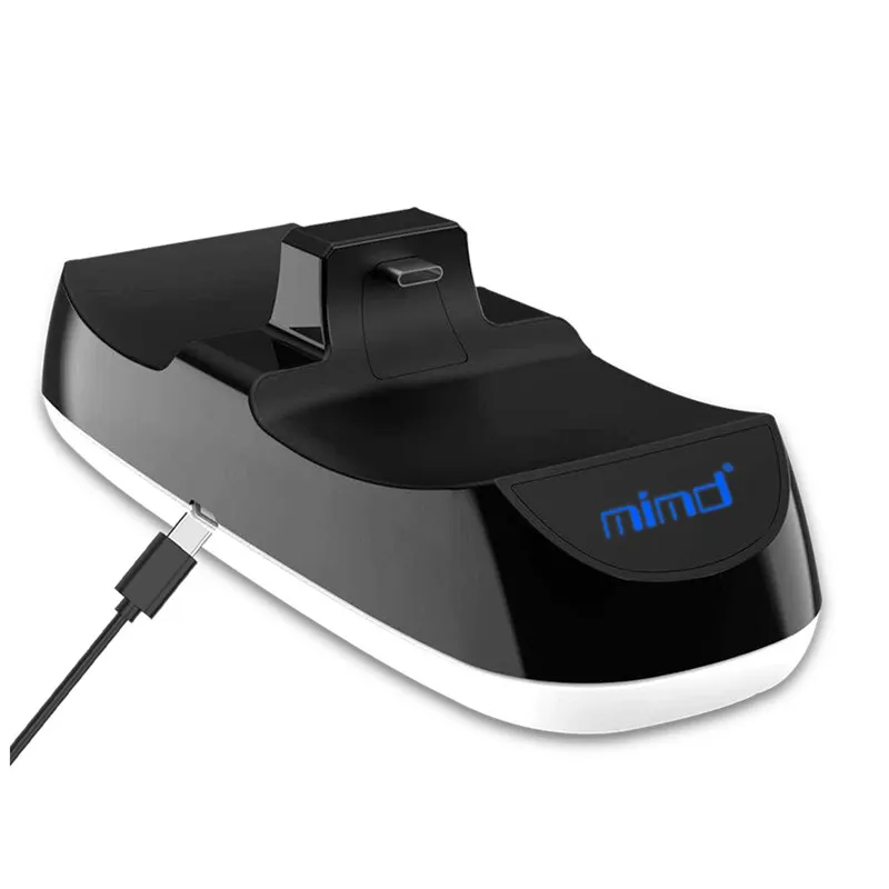 PS5 Gamepad Dual-Seater Charger PS5 Dual-Handle Charging Base With LED Light PS5 Wireless Controller Charger
PS5 Gamepad Dual-Seater Charger PS5 Dual-Handle Charging Base With LED Light PS5 Wireless Controller Charger