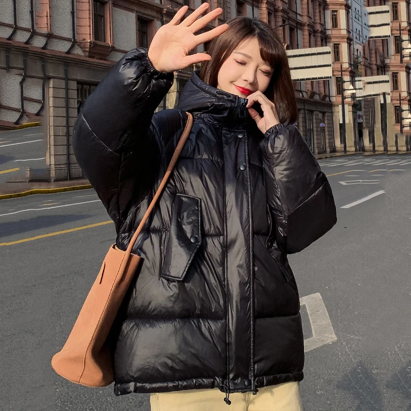 High Quality 2019 Winter Jacket Women Stand Collar Hooded Warm Thicken Female Coat Padded Loose Parka Mujer Invierno
High Quality 2019 Winter Jacket Women Stand Collar Hooded Warm Thicken Female Coat Padded Loose Parka Mujer Invierno