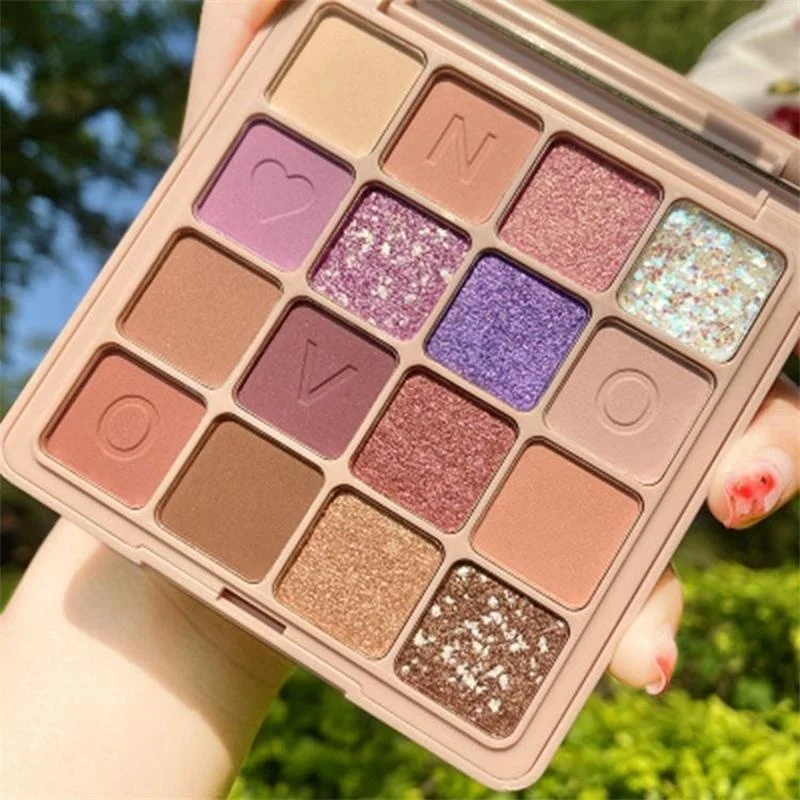 Eye Shimmer Matte Colors Long Lasting Makeup Kit Professional 16 Shadow Palette Non-smudge Long-lasting Cosmetics Beauty 
Eye Shimmer Matte Colors Long Lasting Makeup Kit Professional 16 Shadow Palette Non-smudge Long-lasting Cosmetics Beauty