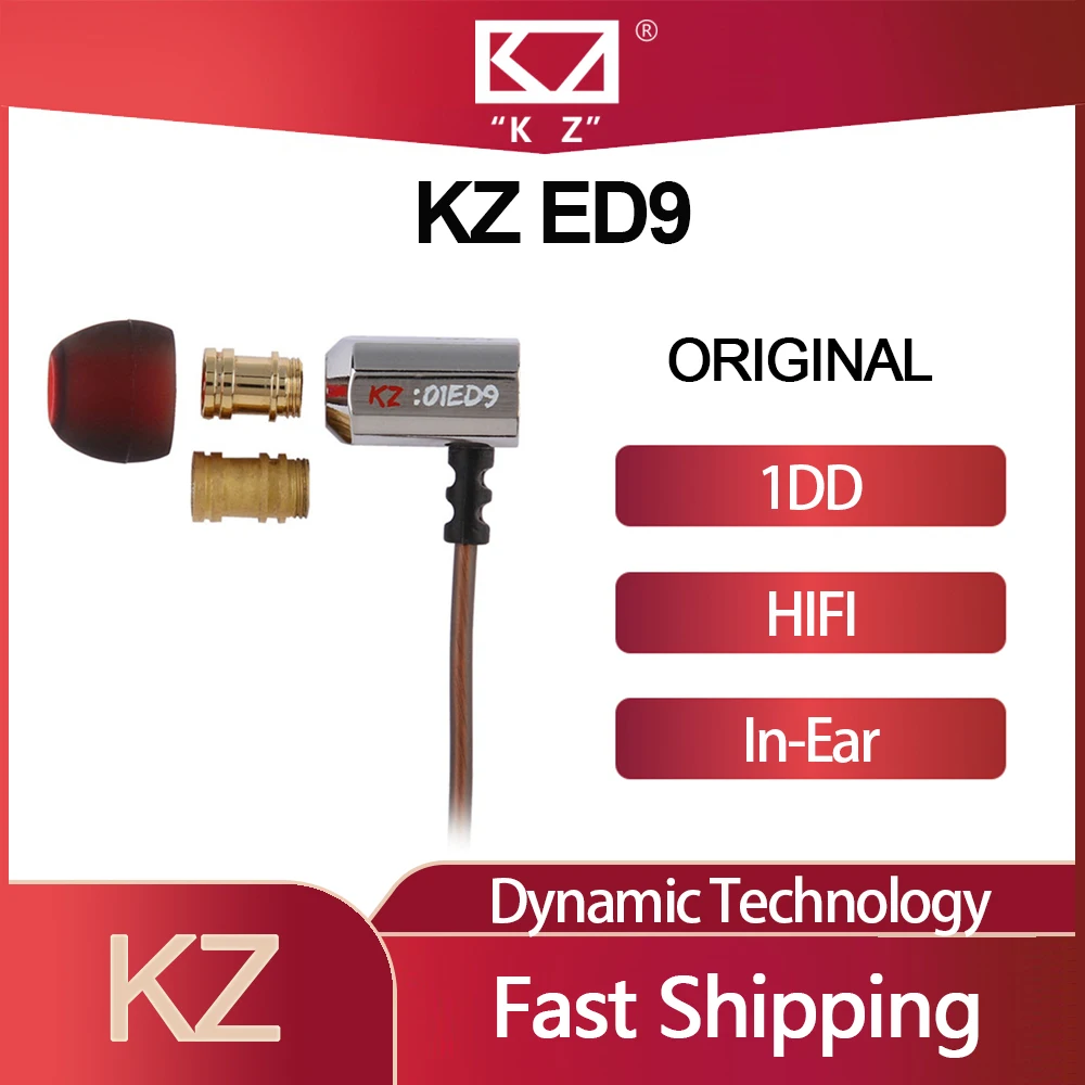 KZ ED9 In-Ear Earphones Super Bowl Tuning Nozzles Earbuds HiFi Transparent Sound Monitors Sports Game Headsets with Microphone
KZ ED9 In-Ear Earphones Super Bowl Tuning Nozzles Earbuds HiFi Transparent Sound Monitors Sports Game Headsets with Microphone