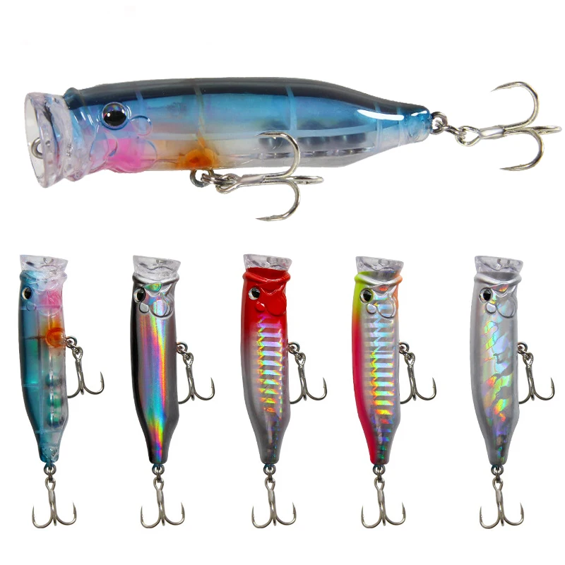 Popper Fishing Lures 7cm 9.4g Topwater Lureisca Artificial Fishing Lure Fish Swim Bait Tackle Equipment Articulos De Pesca
Popper Fishing Lures 7cm 9.4g Topwater Lureisca Artificial Fishing Lure Fish Swim Bait Tackle Equipment Articulos De Pesca