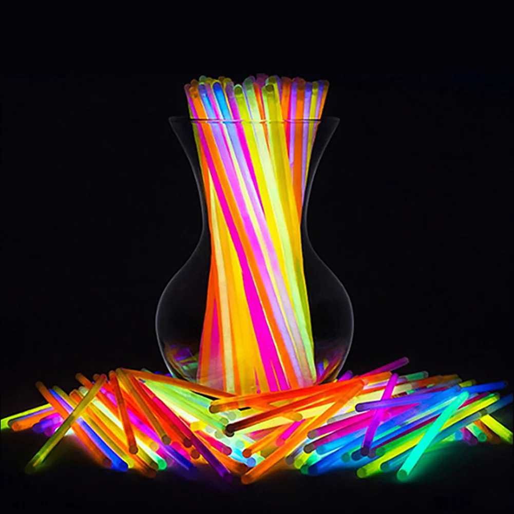 100pcs Glow Sticks Luminous Stick Fluorescent Stick Disposable Colorful Fluorescent Stick Concert Outdoor Kids Luminous Dance
100pcs Glow Sticks Luminous Stick Fluorescent Stick Disposable Colorful Fluorescent Stick Concert Outdoor Kids Luminous Dance