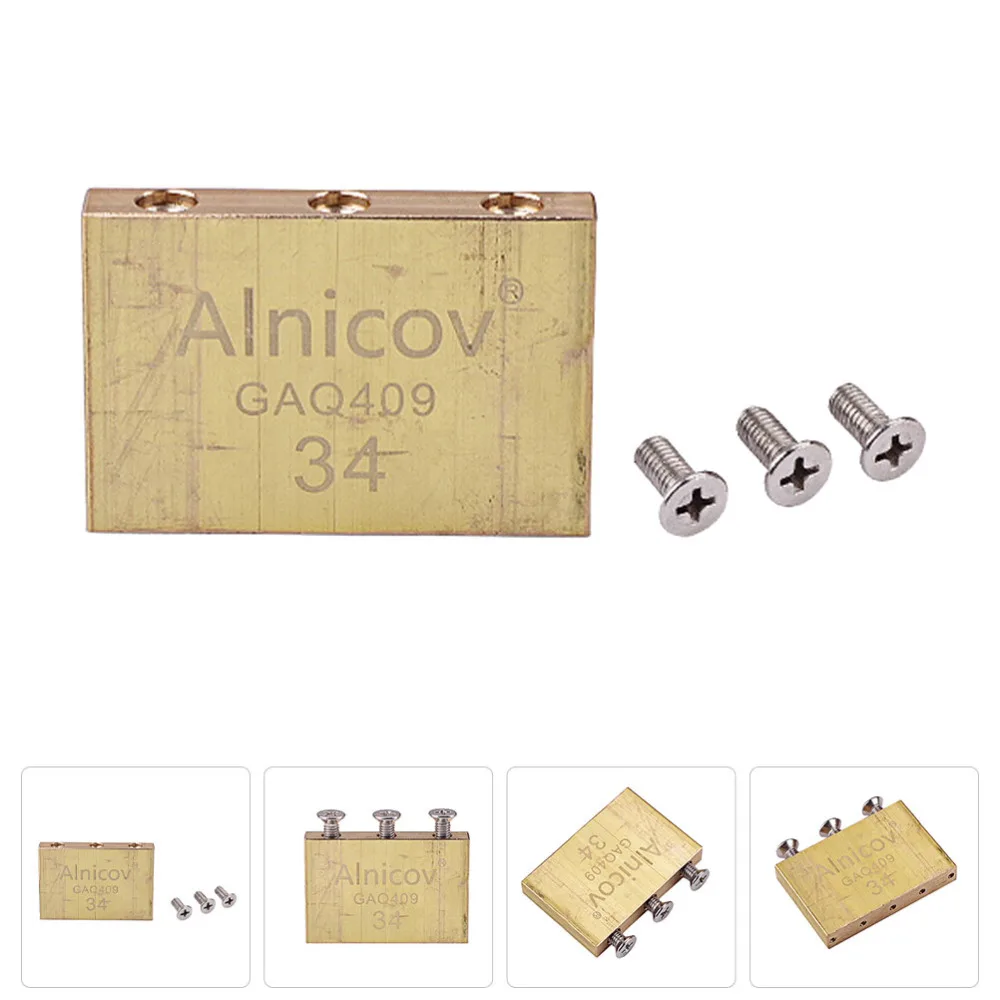 1pc Original Genuine Electric Guitar Brass Block for Tremolo System Bridge 
1pc Original Genuine Electric Guitar Brass Block for Tremolo System Bridge