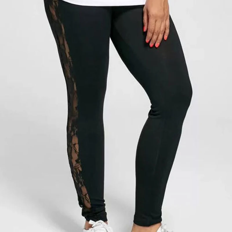 Sexy Lace Leggings Hollow High Waist Fitness Stretch Casual Sweat Absorbent Quick Drying Ladies Leggings
Sexy Lace Leggings Hollow High Waist Fitness Stretch Casual Sweat Absorbent Quick Drying Ladies Leggings
