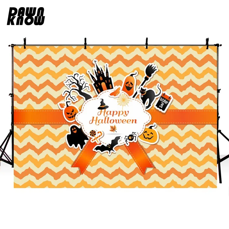 DAWNKNOW Happy Halloween Party Photography Background Cartoon Cheveron Backdrop For Children Photo Studio Customize lv796
DAWNKNOW Happy Halloween Party Photography Background Cartoon Cheveron Backdrop For Children Photo Studio Customize lv796