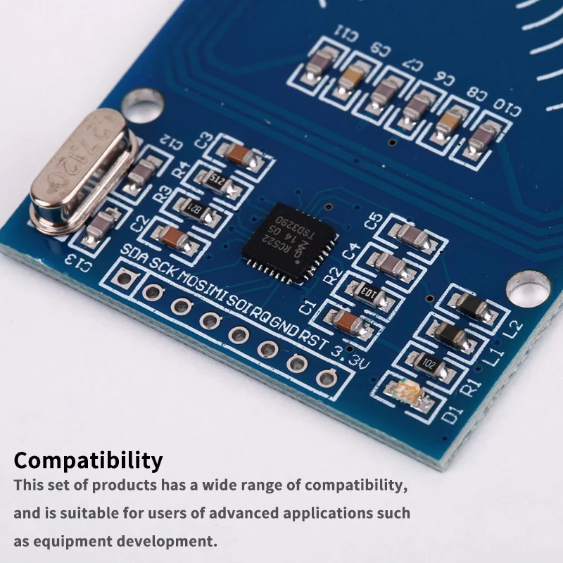 2021 New Arrivals RFID-RC522 Module Fudan Card And Keychain High-Speed Transmission ABS Radio Frequency IC Card Induction Module
2021 New Arrivals RFID-RC522 Module Fudan Card And Keychain High-Speed Transmission ABS Radio Frequency IC Card Induction Module