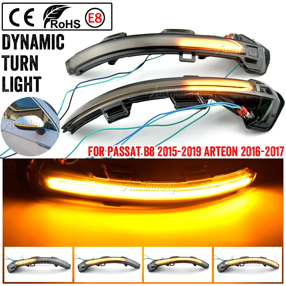 For VW Passat B8 Variant Arteon Dynamic LED Turn Signal Light Side Mirror Indicator Sequential Flowing Water Blinker 2015-2020
For VW Passat B8 Variant Arteon Dynamic LED Turn Signal Light Side Mirror Indicator Sequential Flowing Water Blinker 2015-2020