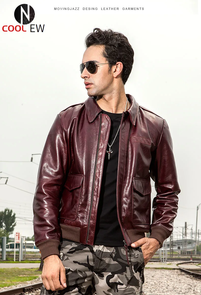 Бесплатная доставка. Классическая винтажная кожаная куртка-бомбер A2. Мужская качественная одежда из воловьей кожи. Байкерское пальто из во...
Бесплатная доставка. Классическая винтажная кожаная куртка-бомбер A2. Мужская качественная одежда из воловьей кожи. Байкерское пальто из во...