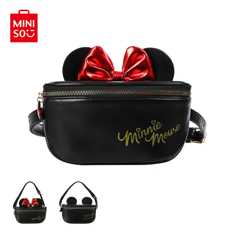 MINISO Minnie Mickey Round Crossbody Bag Party Sling Bag for Woman Boys & Girls Stylish Trendy Bag
MINISO Minnie Mickey Round Crossbody Bag Party Sling Bag for Woman Boys & Girls Stylish Trendy Bag