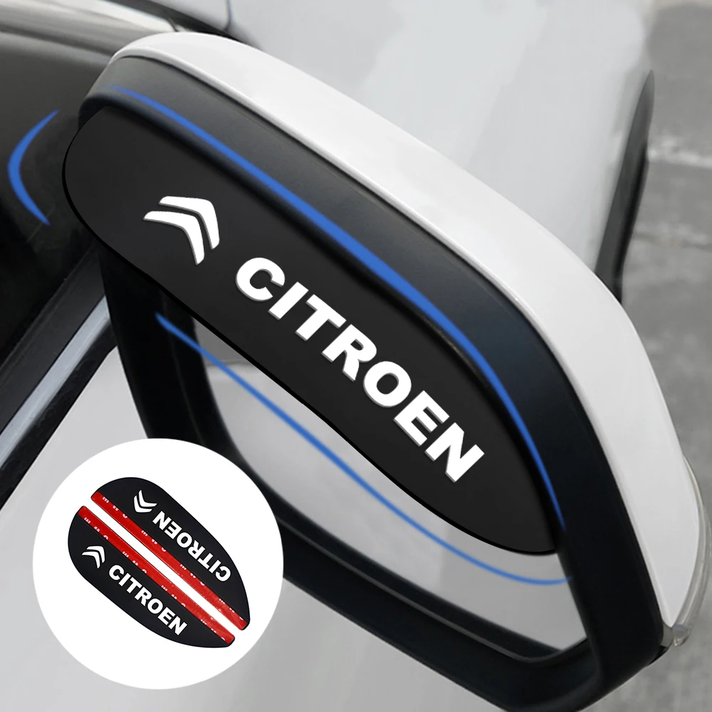 2PCS Rubber Flexible Car Rearview Mirror Rainproof Eyebrow Cover For Citroen C1 C2 C3 C4 C5 C6 C8 C4L DS3 DS4 5 6 DS5LS C-ELYSEE
2PCS Rubber Flexible Car Rearview Mirror Rainproof Eyebrow Cover For Citroen C1 C2 C3 C4 C5 C6 C8 C4L DS3 DS4 5 6 DS5LS C-ELYSEE