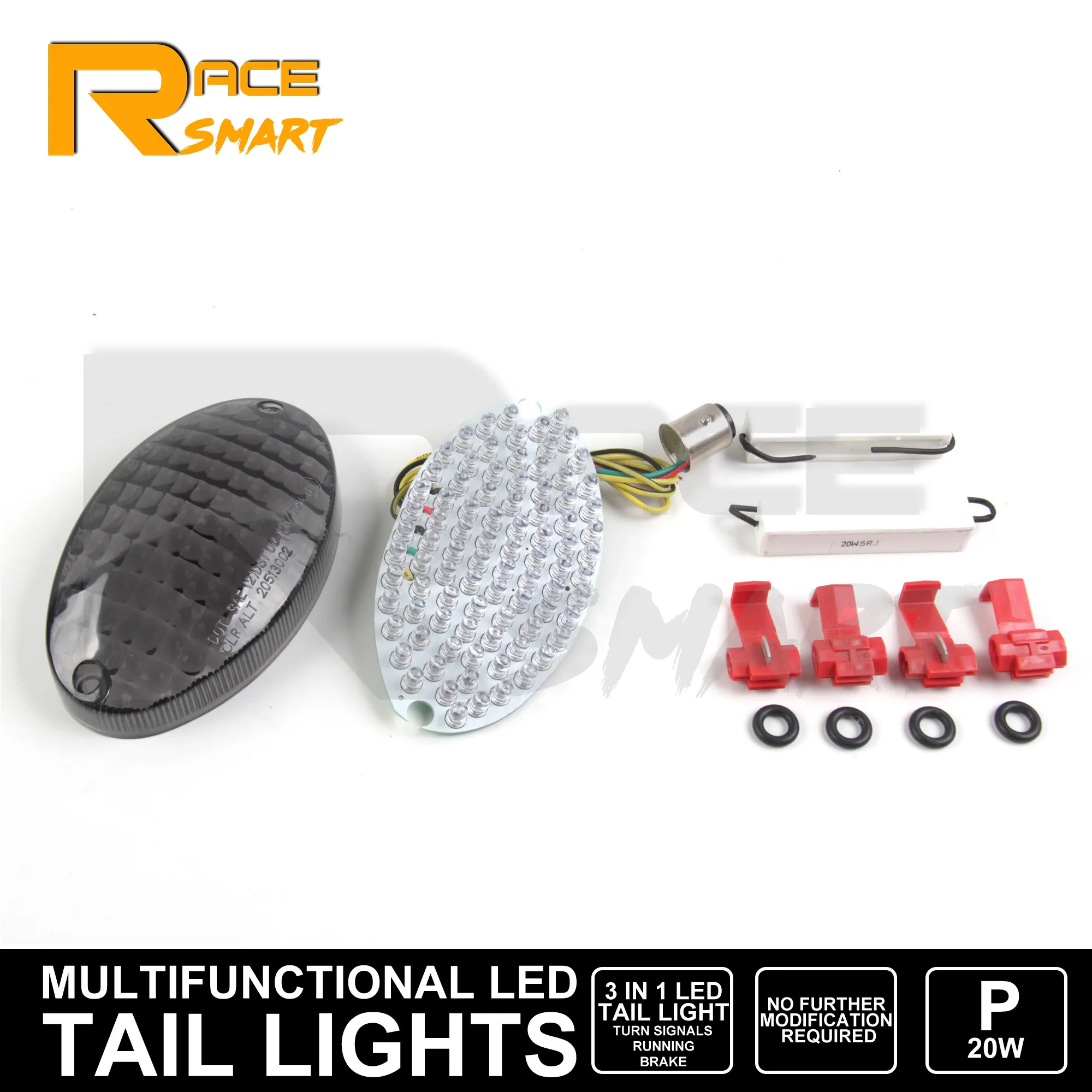 Motorcycle LED Turn Signals Rear Brake Tail Light Taillight For DUCATI BUELL BLAST 2002-2003/ BUELL FIREBOLT 02-03 Clear Smoke
Motorcycle LED Turn Signals Rear Brake Tail Light Taillight For DUCATI BUELL BLAST 2002-2003/ BUELL FIREBOLT 02-03 Clear Smoke