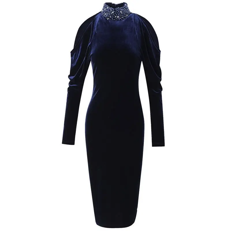 dress bead Office Nail 2021 new Superior quality autumn Women Christmas Party Dress Plus Size winter velvet Package hip dresses
dress bead Office Nail 2021 new Superior quality autumn Women Christmas Party Dress Plus Size winter velvet Package hip dresses