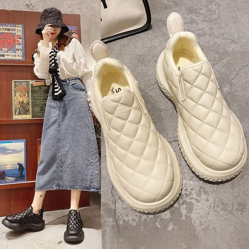 Korean women's cotton shoes 2021 new fashion all-match casual plush cotton shoes thick bottom to keep warm shoes woman
Korean women's cotton shoes 2021 new fashion all-match casual plush cotton shoes thick bottom to keep warm shoes woman