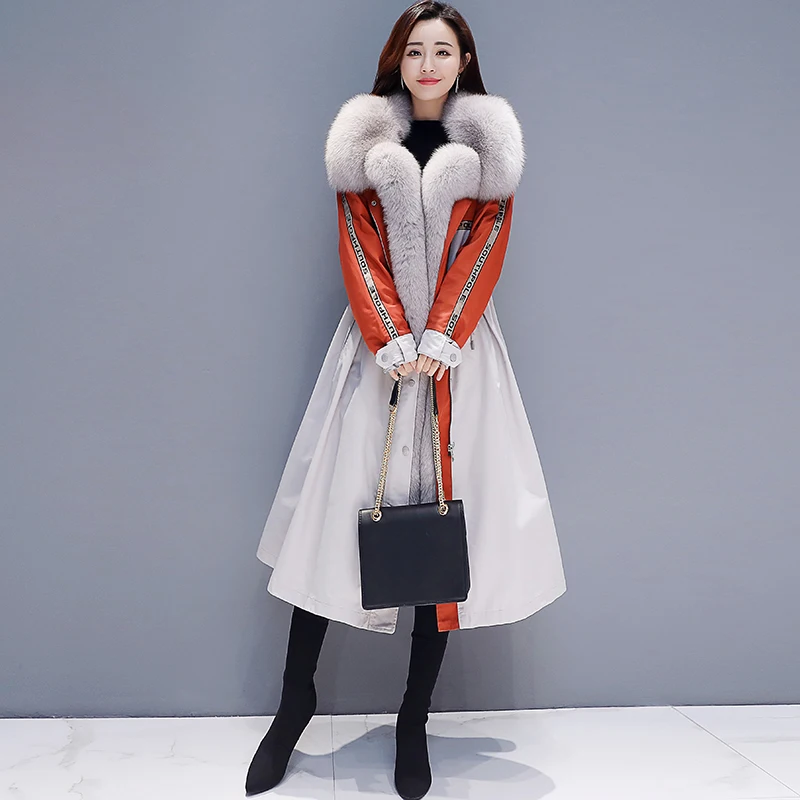 Big Fur Collar Artificial Fox Hair Coat Women New Cotton Padded Thicken Manteau Femme Winter Windbreak Warm Winter Coat Women
Big Fur Collar Artificial Fox Hair Coat Women New Cotton Padded Thicken Manteau Femme Winter Windbreak Warm Winter Coat Women
