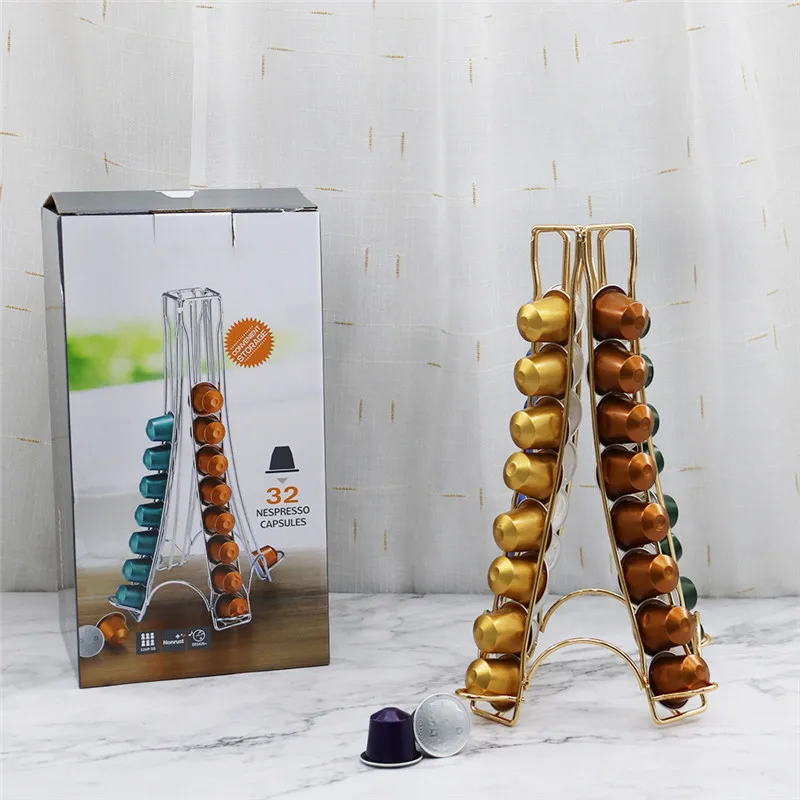 24/32/36Cups Rotatable Metal Coffee Rack Capsule Holder Iron Art Plating Stand Stainless Steel Coffee Storage Kitchen Organizer 
24/32/36Cups Rotatable Metal Coffee Rack Capsule Holder Iron Art Plating Stand Stainless Steel Coffee Storage Kitchen Organizer