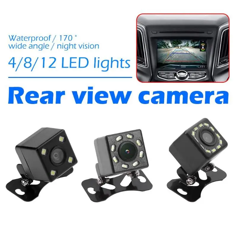 Car Rear View Camera Universal 4 8 12 LED Night Vision Parking Camera IP66 High definition and wide viewing angle water release
Car Rear View Camera Universal 4 8 12 LED Night Vision Parking Camera IP66 High definition and wide viewing angle water release