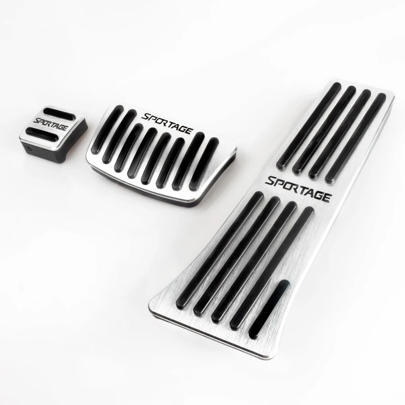 Алюминиевые чехлы на педали тормоза и акселератора автомобиля, нескользящая накладка для Kia Sportage 4 2016 2017 2018 2019, аксессуары, наклейки
Алюминиевые чехлы на педали тормоза и акселератора автомобиля, нескользящая накладка для Kia Sportage 4 2016 2017 2018 2019, аксессуары, наклейки