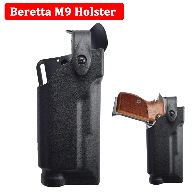 Military Hunting Tactical Belt Holster Right Hand Beretta M9 92 96 Gun Holster Light Bearing Airsoft Paintball Gun Carry Case 
Military Hunting Tactical Belt Holster Right Hand Beretta M9 92 96 Gun Holster Light Bearing Airsoft Paintball Gun Carry Case