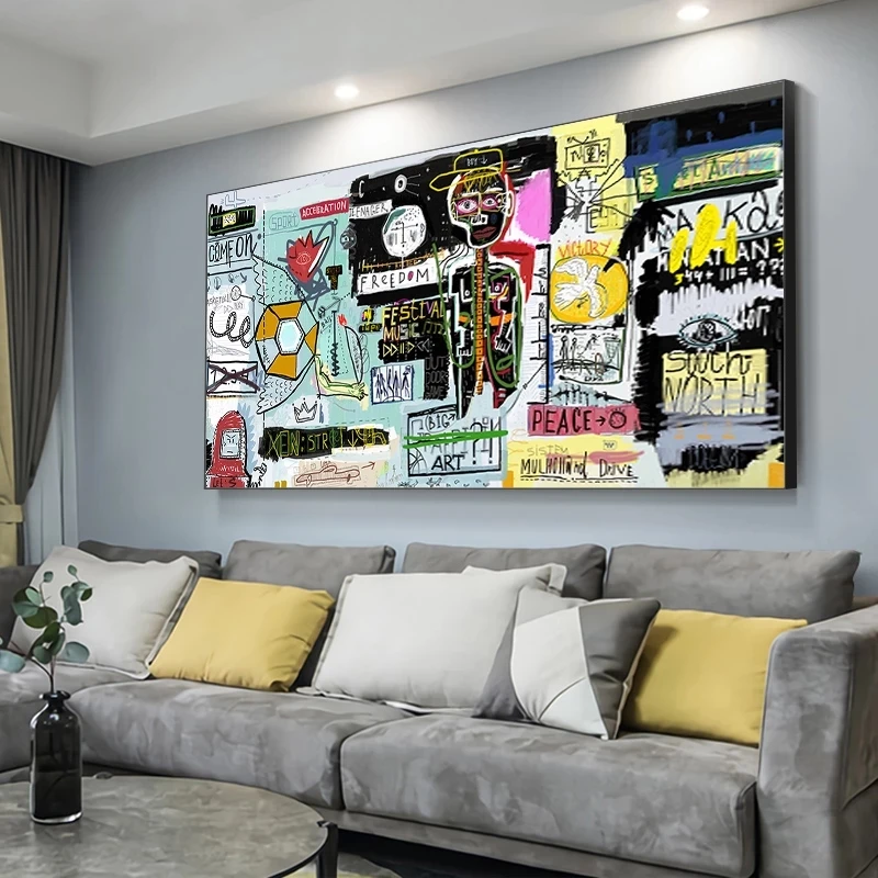 Abstract Canvas Painting Modern Graffiti Street Posters and Prints Wall Art Picture for Living Room Home Decorstion Cuadros
Abstract Canvas Painting Modern Graffiti Street Posters and Prints Wall Art Picture for Living Room Home Decorstion Cuadros