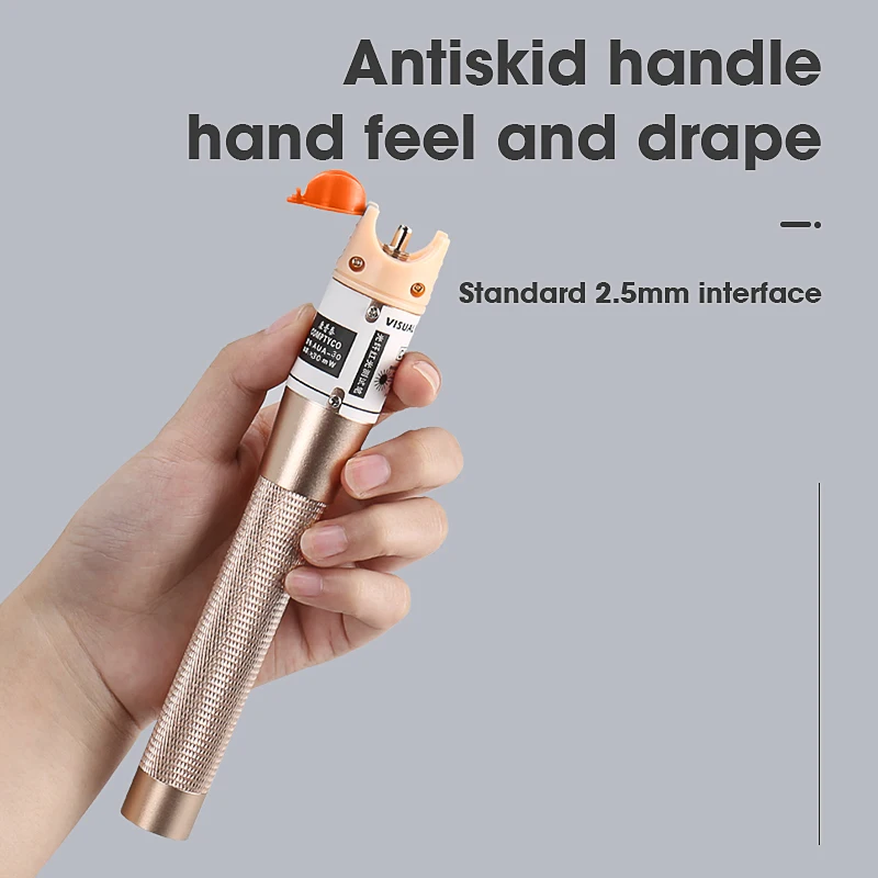 COMPTYCO high-quality 30km/20km/10km/5km Red light source fiber tester pen visual fault locator compliant st fc sc Connector
COMPTYCO high-quality 30km/20km/10km/5km Red light source fiber tester pen visual fault locator compliant st fc sc Connector