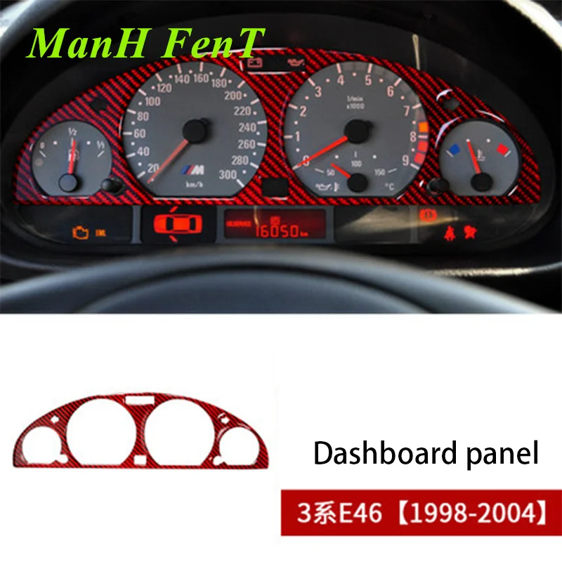 For BMW E46 3 Series Dashboard Panel Red Carbon Fiber Interior Decoration 3D Sticker
For BMW E46 3 Series Dashboard Panel Red Carbon Fiber Interior Decoration 3D Sticker