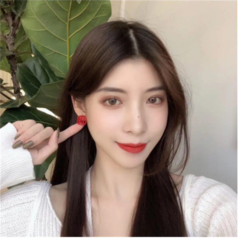 Chines Wind Tide Personality Red Word Stud Earrings Hiphop/Rock Hip Pop Punk Women Earrings Jewelry For Party Gift Wholesale
Chines Wind Tide Personality Red Word Stud Earrings Hiphop/Rock Hip Pop Punk Women Earrings Jewelry For Party Gift Wholesale