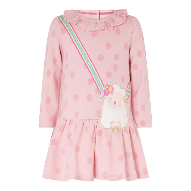 Frocks for Girls Autumn Toddler Clothes Pink Sheep Casual Cotton Vestiods Animal Dot Funny Dress for Kids 2-7 Years
Frocks for Girls Autumn Toddler Clothes Pink Sheep Casual Cotton Vestiods Animal Dot Funny Dress for Kids 2-7 Years