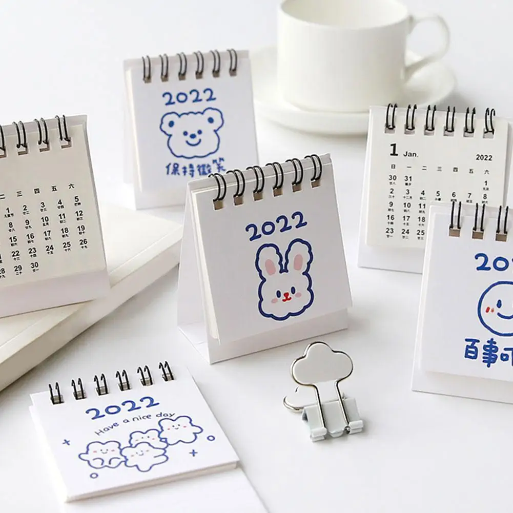 2022 Creative Cute Mini Desk Calendar Desktop Decoration Decoration Portable Work Schedule Notepad Daily Plan Book Reminder Book
2022 Creative Cute Mini Desk Calendar Desktop Decoration Decoration Portable Work Schedule Notepad Daily Plan Book Reminder Book