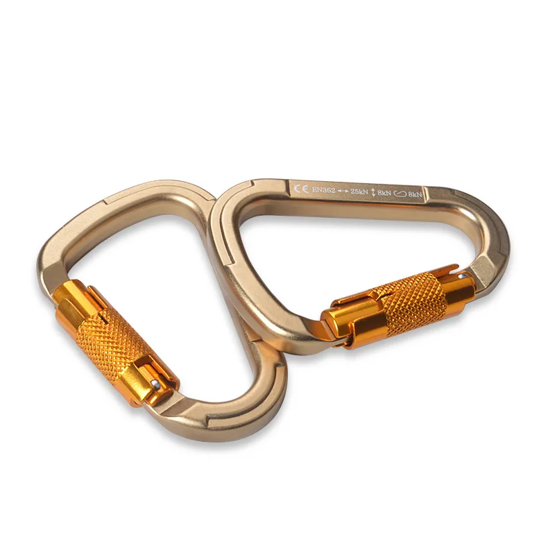 JUFIT / Mountaineering Camping Equipment Titanium Alloy Linked Deduction Survival Gear Mountaineering Carabiner
JUFIT / Mountaineering Camping Equipment Titanium Alloy Linked Deduction Survival Gear Mountaineering Carabiner