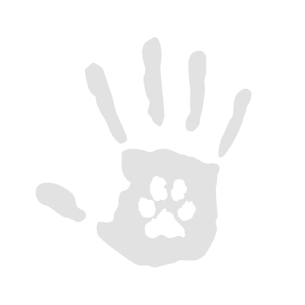 Funny Car Sticker Hand Print with Dog Cat Pet Paw Print Rescue Car Styling Motorcycle Decal Accessories PVC 16cm X 15cm
Funny Car Sticker Hand Print with Dog Cat Pet Paw Print Rescue Car Styling Motorcycle Decal Accessories PVC 16cm X 15cm