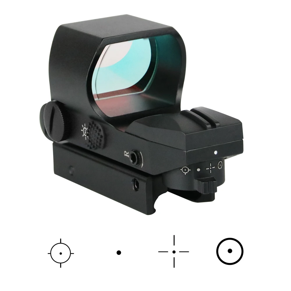 Tactical Red Green Dot Sight Scope Optic Collimator Hunting Holographic Riflescope for Standard 20mm Picatinny or Weaver Rail
Tactical Red Green Dot Sight Scope Optic Collimator Hunting Holographic Riflescope for Standard 20mm Picatinny or Weaver Rail