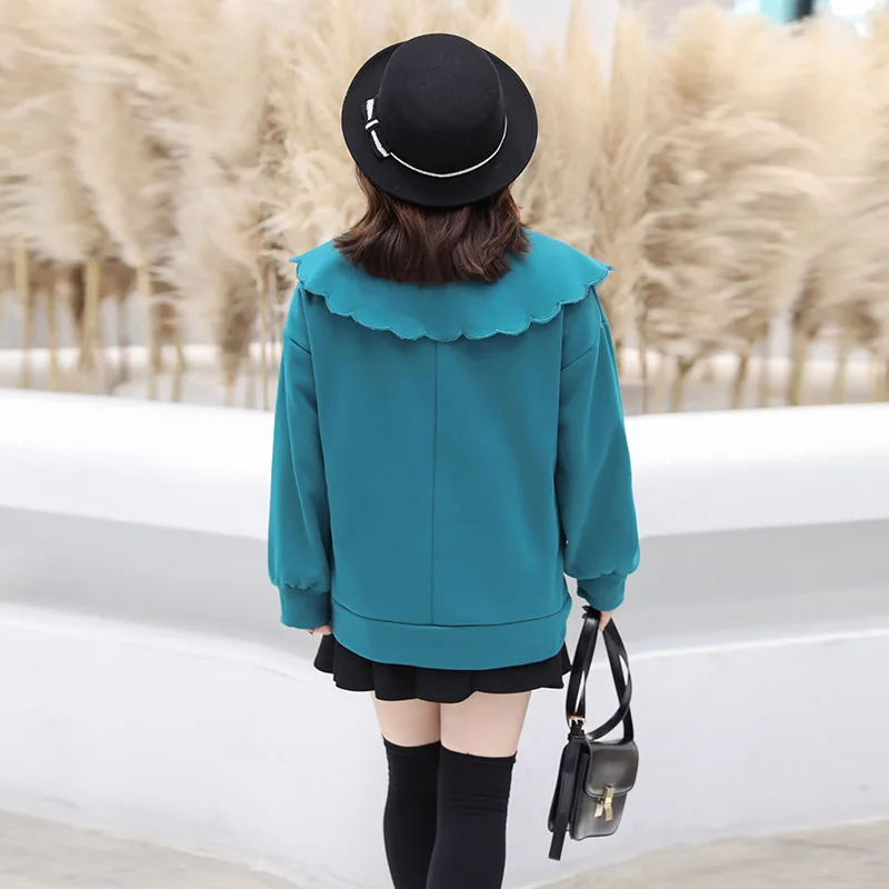 Plus size women's clothing autumn and winter new fat ladies plus size lace doll collar sweater college style age reducing top
Plus size women's clothing autumn and winter new fat ladies plus size lace doll collar sweater college style age reducing top