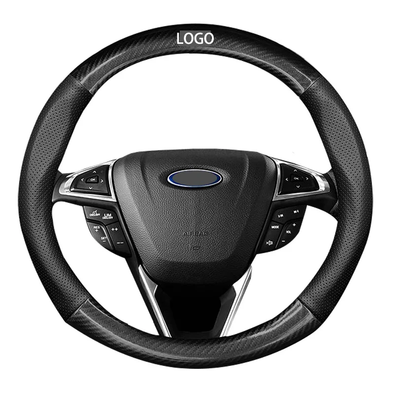 Car Leather Steering-Wheels Cover 37 38cm for Ford Grand C-Max Fiesta Figo Fusion Mondeo Focus GT Ka Mustang Taurus Ranger Edge
Car Leather Steering-Wheels Cover 37 38cm for Ford Grand C-Max Fiesta Figo Fusion Mondeo Focus GT Ka Mustang Taurus Ranger Edge