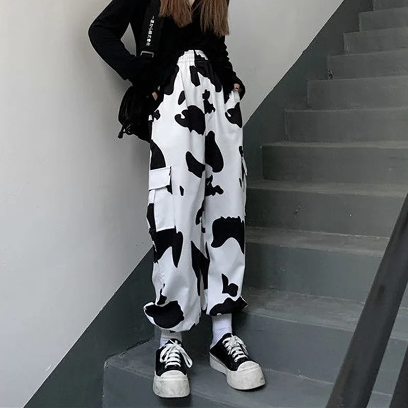 Newly Unisex Retro-Style Straight Wide Leg Trousers Cow Print Trousers Overalls For 2021 New Fashion m99
Newly Unisex Retro-Style Straight Wide Leg Trousers Cow Print Trousers Overalls For 2021 New Fashion m99